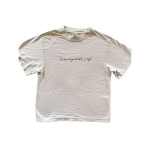 Everybody World 100% cotton Women’s XS cream General Cafe Orlando Florida cream